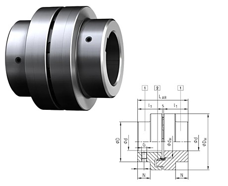 Муфта Poly-Norm 100 AR KTR
